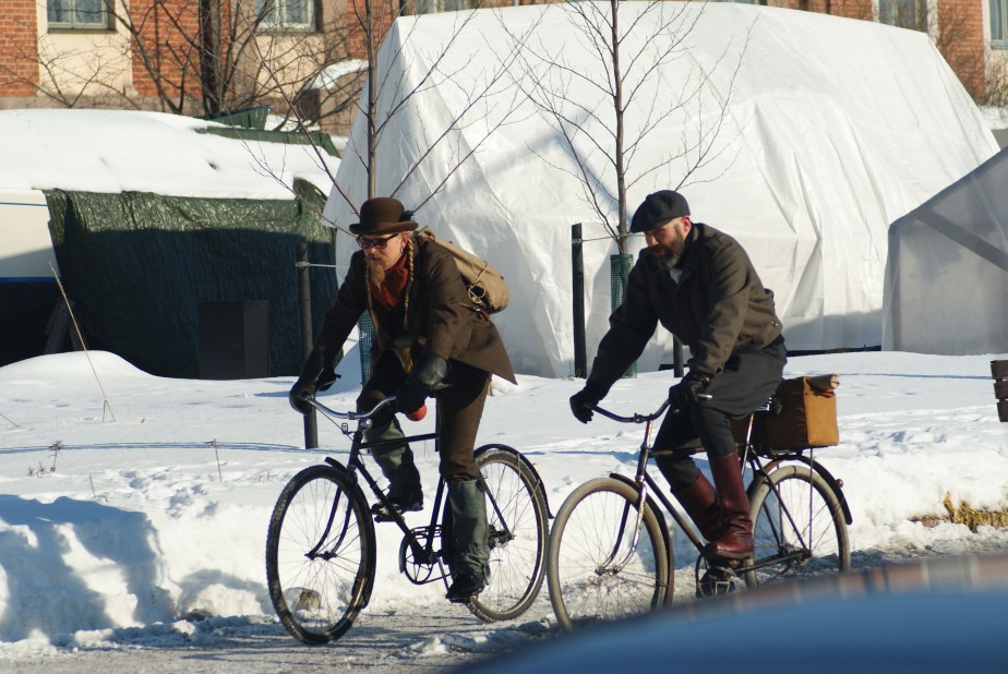 Bicycle riders