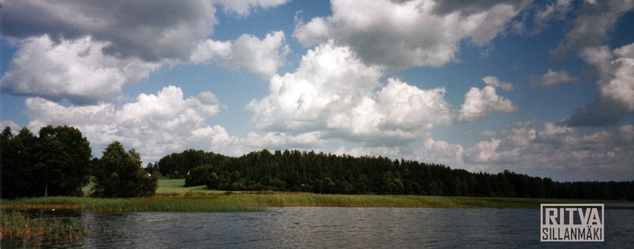 clouds in Ruuhijärvi