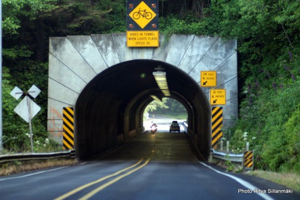 road thru tunnel
