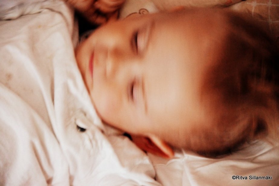 moment before waking up