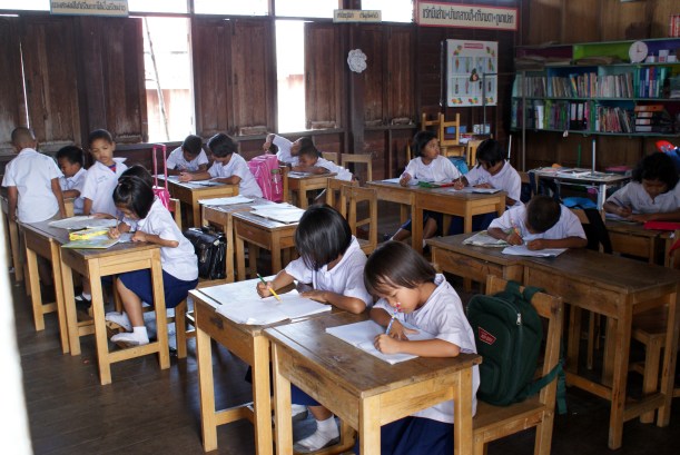 School children In Thailand