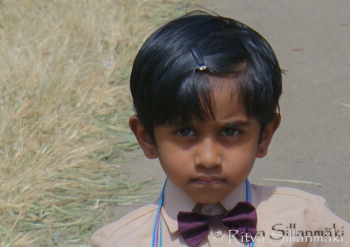 Ritva Sillanmäki -solemn girl 