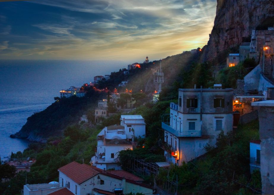 Amalfi sunset