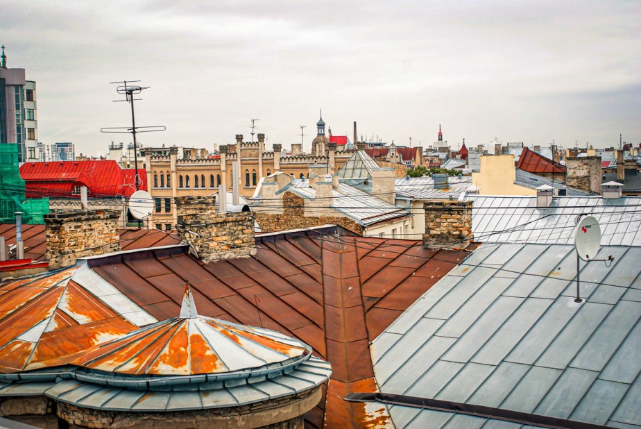 Roof tops of&nbsp;Riga