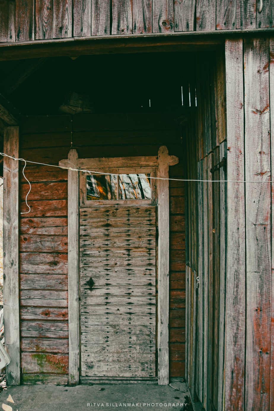 Old Sauna Door