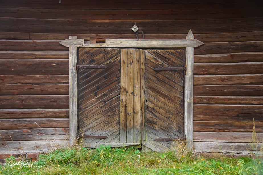Old barn door