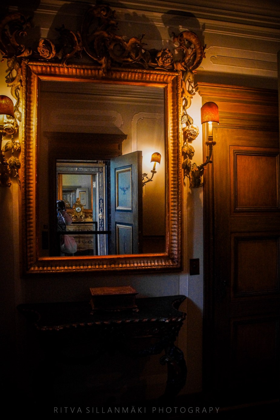 Peeking at the&nbsp;door