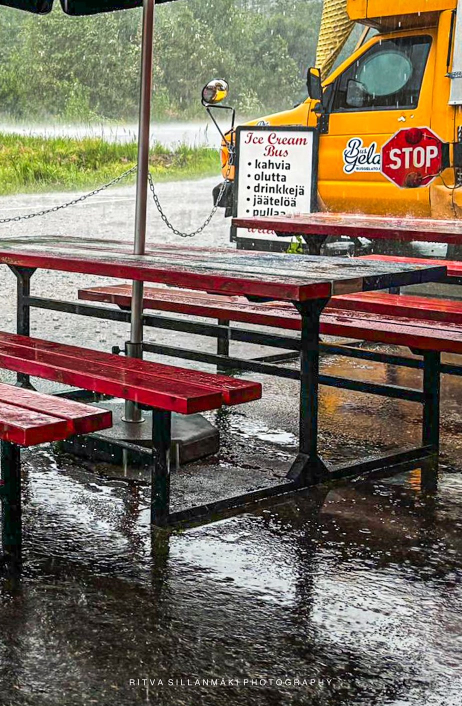 Thunder, And then it rained&nbsp;hard