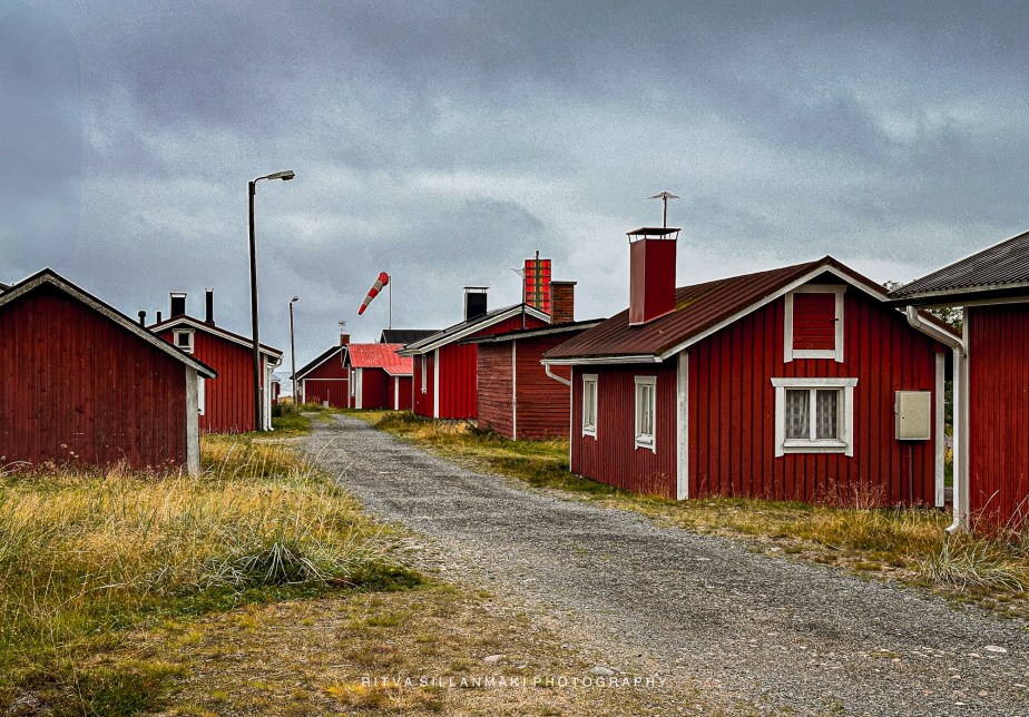 Red cottages
