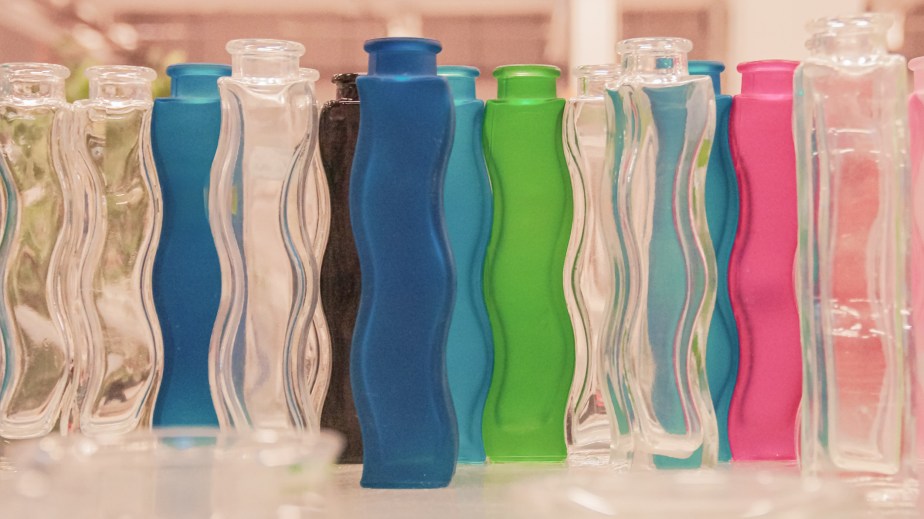 Still life – Just bottle in a&nbsp;row