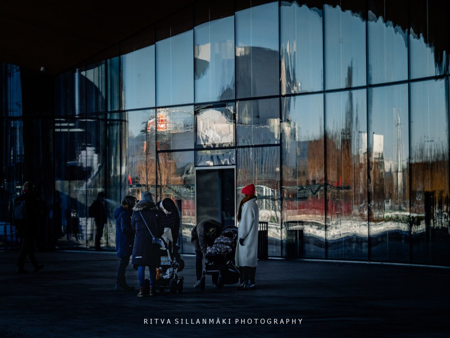 Reflective Library windows
