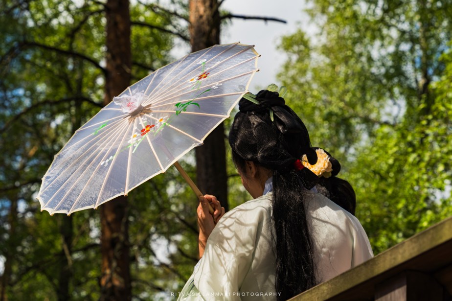 Traditional Japanese Costumes in Helsinki&nbsp;Park