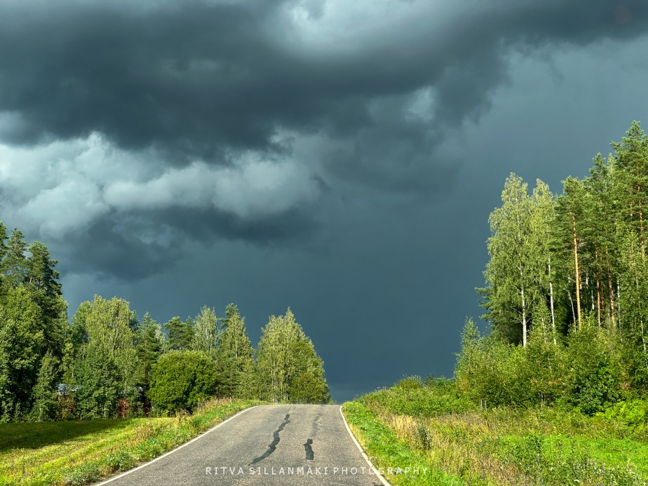 under the dark&nbsp;clouds