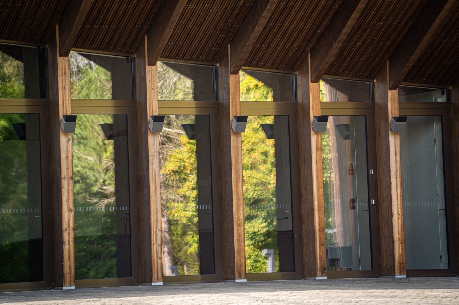 Windows with reflections