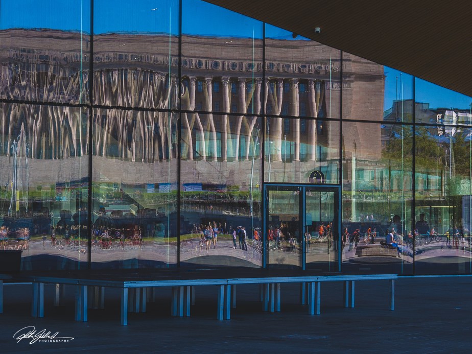 Oodi Library and Reflections of Helsinki’s Parliament&nbsp;House