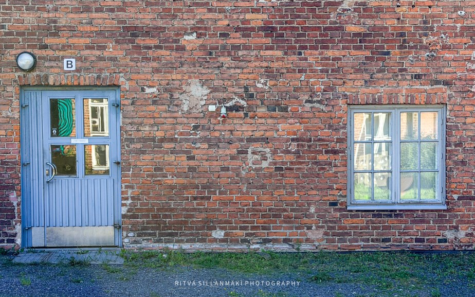 Blue door